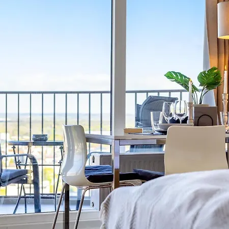 Primero Top-suite I 22 Stock I Messe Zentrum Kongress Appartement Augsbourg