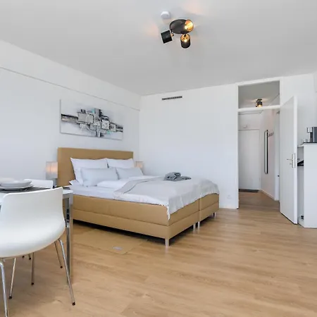 Primero Top-suite I 22 Stock I Messe Zentrum Kongress Appartement Augsbourg