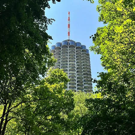 Апартаменти Primero Top-suite I 22 Stock I Messe Zentrum Kongress Аугсбург