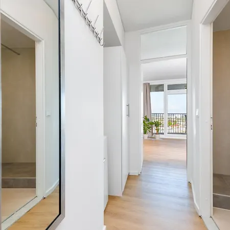 Primero Top-suite I 22 Stock I Messe Zentrum Kongress Апартаменти Аугсбург