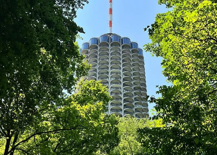 Appartement Primero Top-suite I 22 Stock I Messe Zentrum Kongress Augsbourg